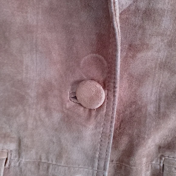 Bernardo Women's Suede Tailored Blazer Jacket in Burnt Orange - Picture 10 of 11